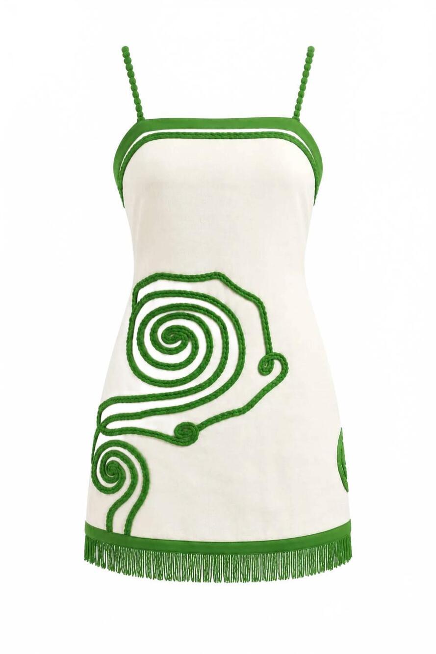 NEW ANNA CATE women's halley dress in verde